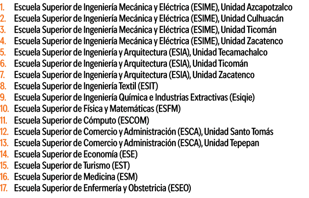 1. Escuela Superior de Ingenier a Mec nica y El ctrica (Esime), Unidad Azcapotzalco 2. Escuela Superior de Ingenier a...