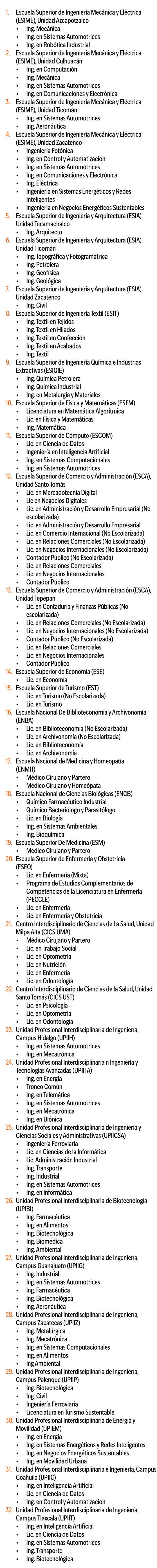  Escuela Superior de Ingenier a Mec nica y El ctrica (ESIME), Unidad Azcapotzalco Ing. Mec nica Ing. en Sistemas Auto...